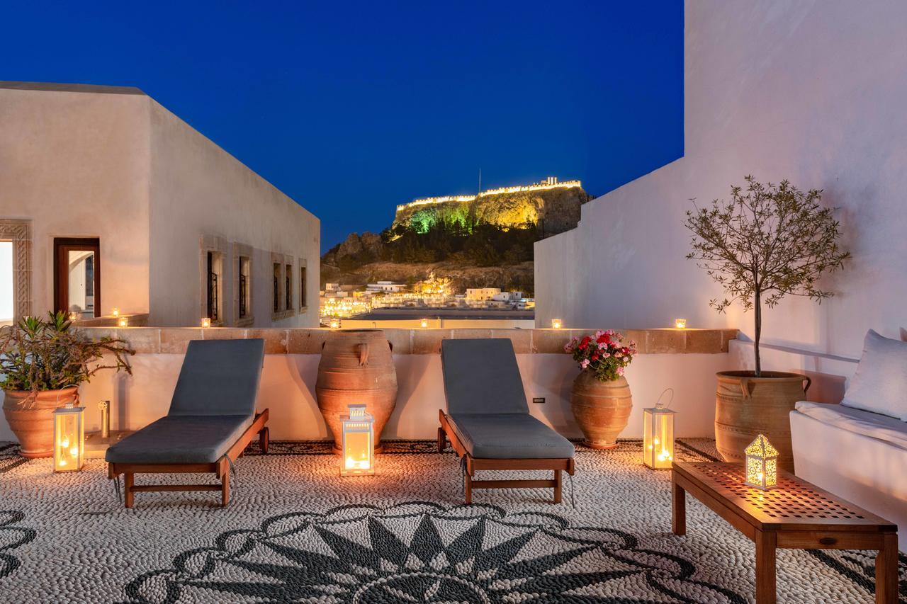 Villa Eleni With Hot Tub And Acropolis View Líndos